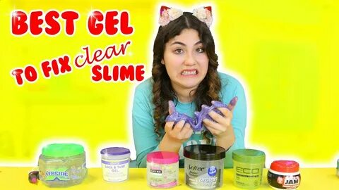 Hair Gel Slime : SET WET HAIR GEL & FEVI GUM SLIME RECIPE 🥳 