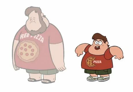 Mais personagens de Gravity Falls! Em foco, trabalhos de Ali