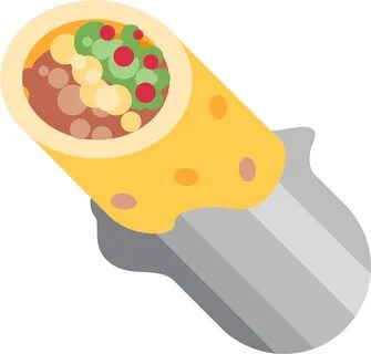 Burrito - Kebab Emoji - (2048x2048) Png Clipart Download