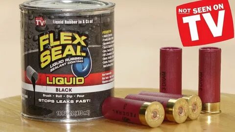 Flex Seal ® shotgun slugs destroy EVERYTHING - AMAZING! - Yo