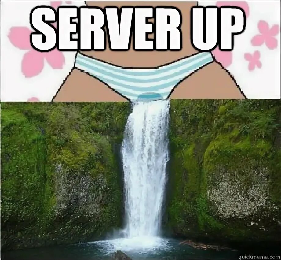 Server UP - wet panties - quickmeme
