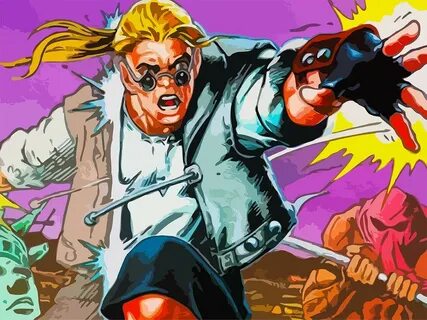 Картина по номерам на холсте игра ретро Comix Zone - 6552 Г 