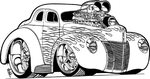 Hot Rod Coloring Pages for Car Lovers Educative Printable