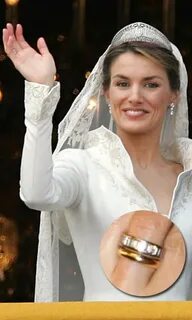 The then Princess Letizia Royal engagement rings, Royal enga