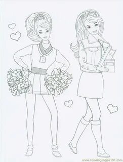 Barbiecoloringpage Coloring Page for Kids - Free Barbie Prin