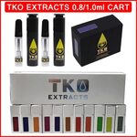 TKO Extracts Sauce Matte Tip Atomizer 0.8ml 1ml Ceramic Cart