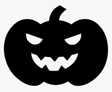 Pumpkin Face - Transparent Background Halloween Pumpkin Clip