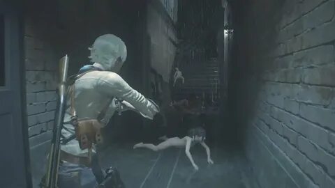 Resident Evil 2 Remake sherry nude MOD zombie - YouTube