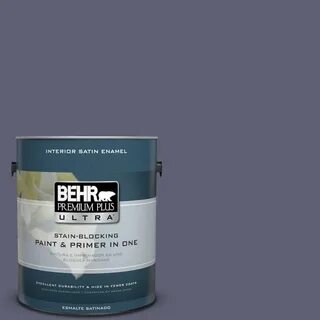 BEHR Premium Plus Ultra 1 gal. #620F-6 Purple Orchid Satin E