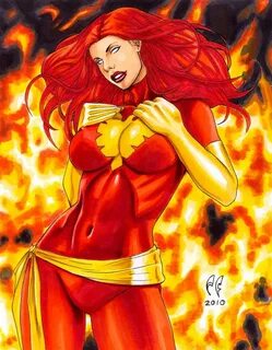 Dark Phoenix - Hot Fire by daikkenaurora on deviantART Dark 