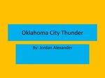 PPT - Oklahoma City Thunder PowerPoint Presentation, free do