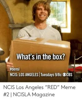 What's in the Box? #Densi NCIS LOS ANGELES Tuesdays 98c OCBS