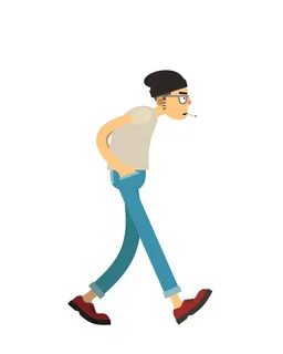 WALK CYCLE JAEILSON Character design animation, Animation de