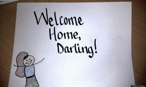 stick figure welcome home portraits Welcome home quotes, Bac