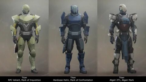 Destiny 2 Titan Armor Progression (test) - YouTube