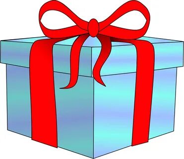 Gift Box Clipart : Present Or A Gift Wrapped Box Vector Clip