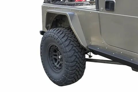 SWBRX-V-TJ-S-BARE-JCR Jeep TJ/YJ Tube Fenders 87-06 TJ/LJ/YJ