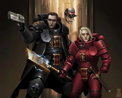 Inquisitor Crowl and Interrogator Spinoza (by me) : Imaginar