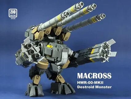 Macross HWR-00-MKII Destroid Monster It is a huge beast in. 
