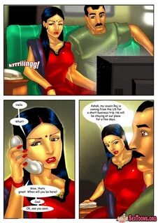 Visiting Cousin - Episode 4 - Savita Bhabhi Hindi comics, Co
