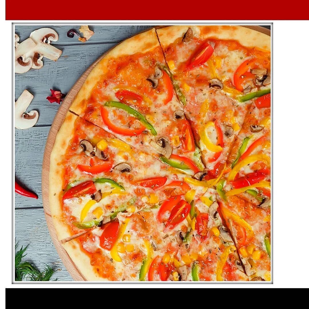 три пиццы одна с фруктами овощами и соусом фото 41