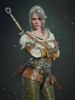 The witcher3 CIRI-likeness, juhee Ryu Ciri, The witcher book