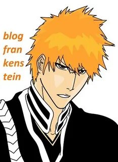 Bleach: рисуем ИЧИГО КУРОСАКИ easy * Blog frankenstein