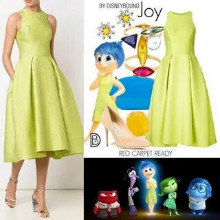 Joy (Inside Out) Joy costume, Red carpet fashion, Inside out