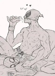 Deadpool I'd just eating his chimichunga while playing with 