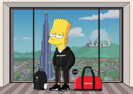 Bart Simpson Swag Supreme - Bart Simpson Supreme Wallpapers 