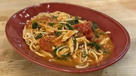 Easy Florentine Pasta Recipe with Italian Tuna or Pulled Chi