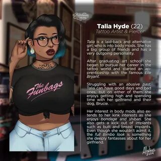 "Bubblegum Sunday Lore - Talia Hyde" by albatrossart from Pa