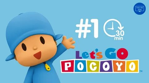 Let's Go Pocoyo! 30 MINUTES Episode 1 in HD - YouTube