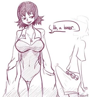 Xbooru - alluring boner bulge bulge under clothes cleavage d