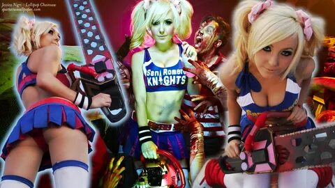 Jessica Nigri - Lollipop Chainsaw Desktop Backgrounds Mobile