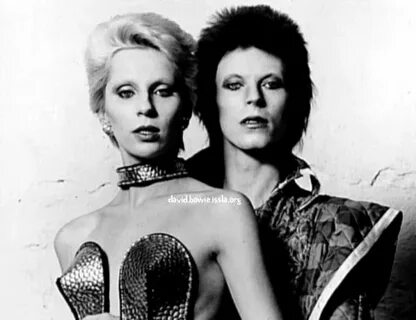 David & Angie Bowie. #DavidBowie #AngieBowie #TheRollingSton