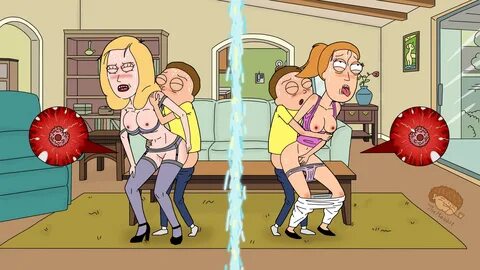 Beth rick and morty hentai