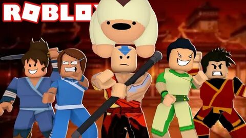 BECOMING THE AVATAR IN ROBLOX! *ROBLOX AVATAR THE LAST AIRBE