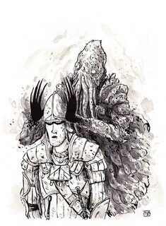 Dungeons and Drawings: GUEST WEEK: Mind Flayer by Antoine Po