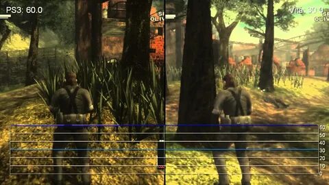 Metal Gear Solid 3: PS Vita vs. PS3 Frame-Rate Tests - YouTu