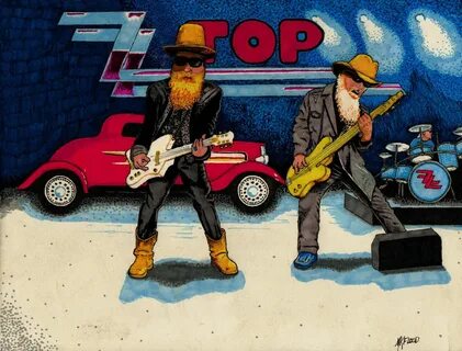 "ZZ TOP" one of my many favorite bands., received both recognition and all time 