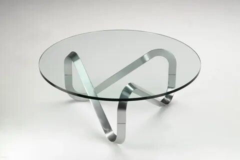 Squirt on glass coffee table cytheria