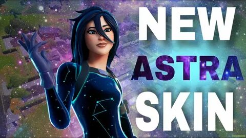 NEW* Astra Skin In Gameplay! (Fortnite PS4) - YouTube