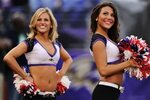 Hottest NFL Cheerleader Squads Ravens cheerleaders, Football