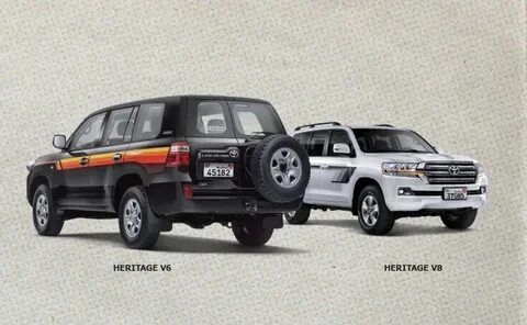 Toyota UAE’s Land Cruiser Heritage Edition has stripes Japan