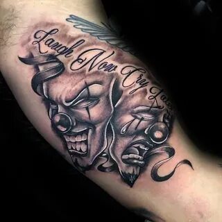 Laugh Now Die Later Tattoo