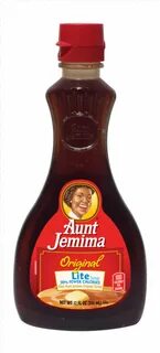 Maple Syrup - Aunt Jemima Syrup, Transparent Png - 364x801 (