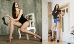 Ekaterina Lisina, la mujer con las piernas más largas del mu
