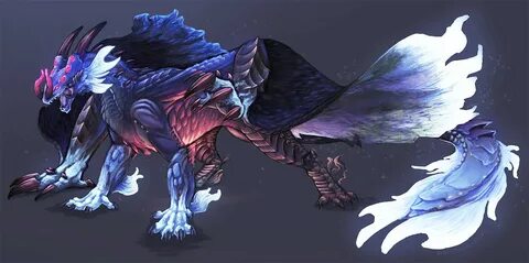 ArtStation - Xeno'jiiva & Gore Magala - Mash-up