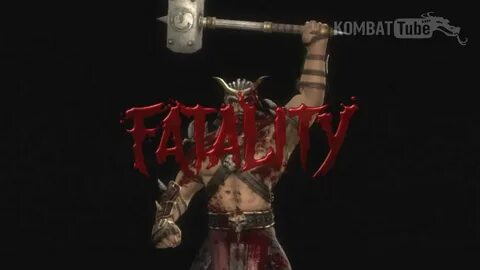 MK9 Shao Kahn "War Hammer" Fatality - YouTube